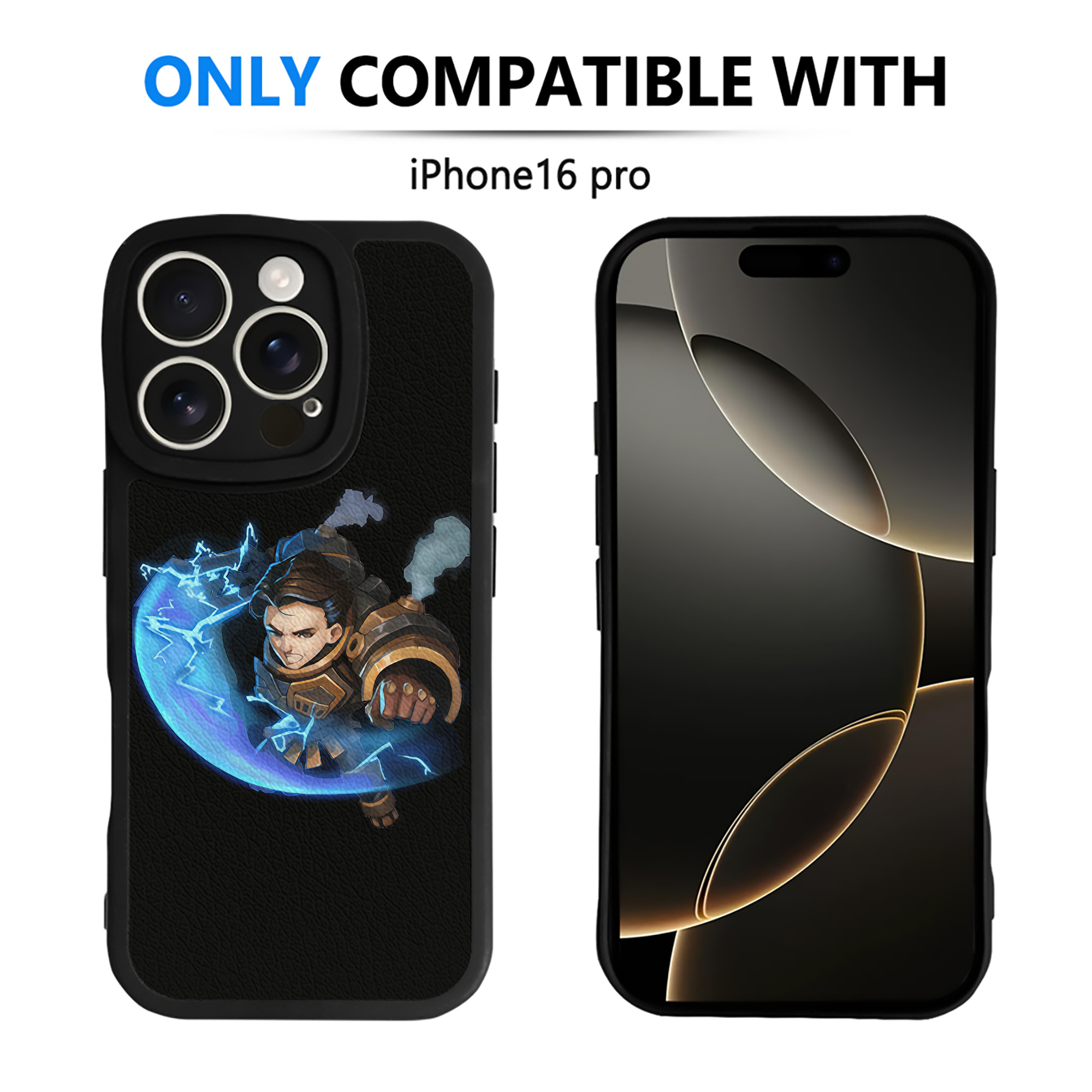リーグ・オブ・レジェンド League of Legends LOL 【iPhone 16シリーズ対応】シリコンスマホケース（レザー調） 材質：シリコン